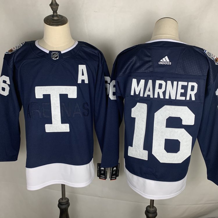 Men's Toronto Maple Leafs Mitch Marner #16 Blue Jersey