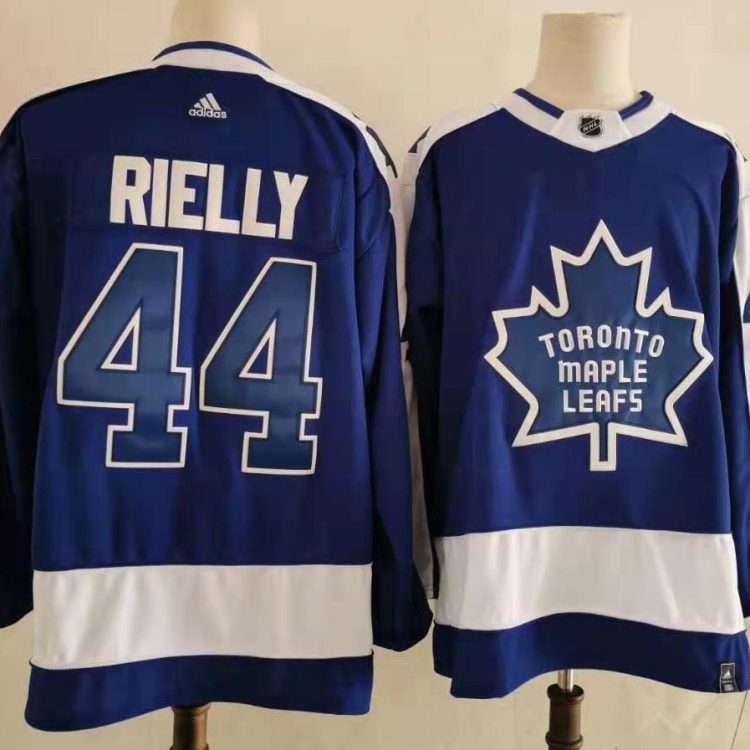 Men's Toronto Maple Leafs Morgan Rielly #44 Blue Breakaway Jersey