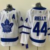 Men's Toronto Maple Leafs Morgan Rielly #44 White Jersey