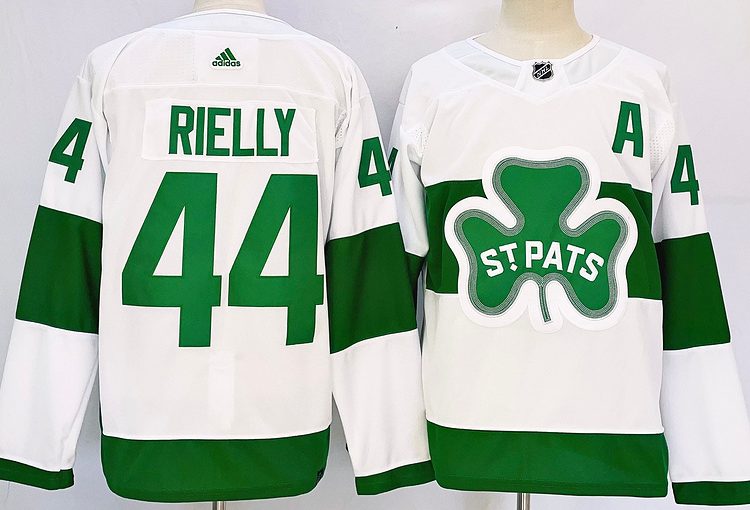 Men's Toronto Maple Leafs Morgan Rielly #44 White Jersey