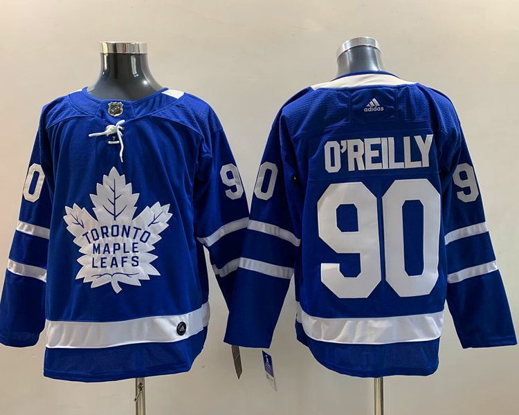 Men's Toronto Maple Leafs Ryan O'Reilly #90 Blue Breakaway Jersey