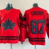 Men's Toronto Maple Leafs Sidney Crosby #87 Red Jersey