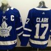 Men's Toronto Maple Leafs Wendel Clark #17 Blue Jersey