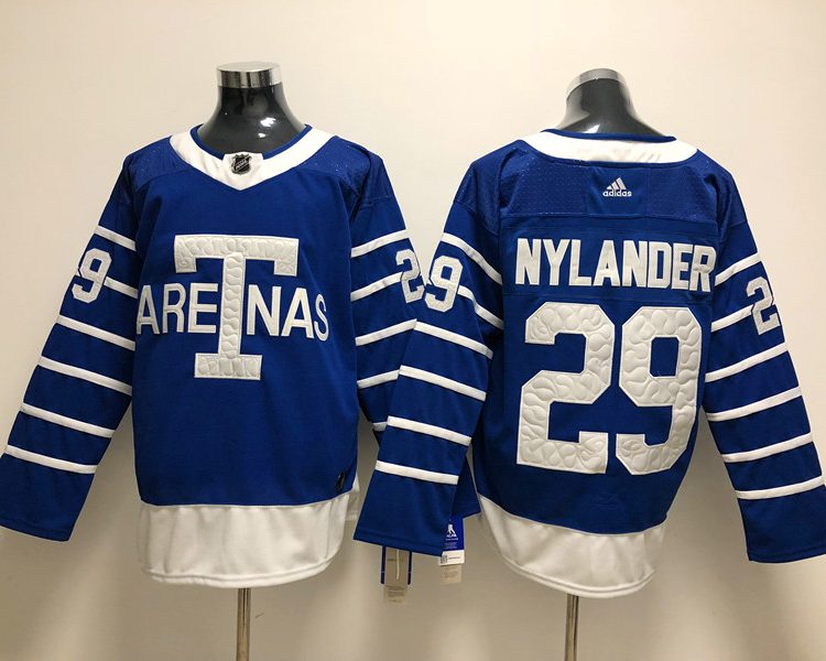 Men's Toronto Maple Leafs William Nylander #29 Blue Jersey