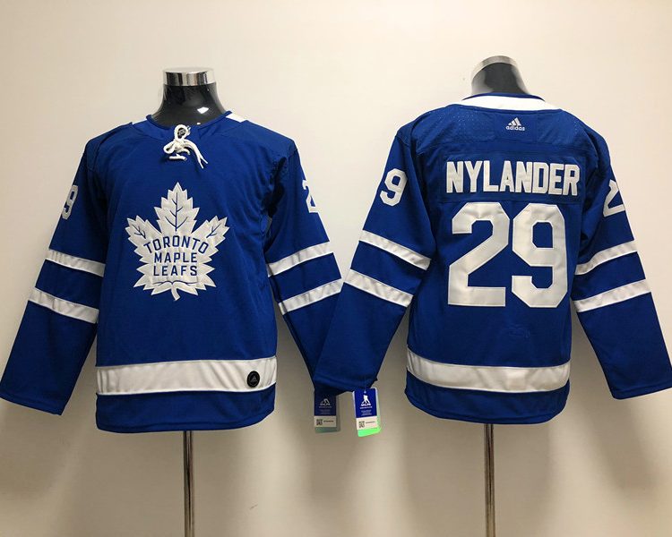 Men's Toronto Maple Leafs William Nylander #29 Blue Jersey