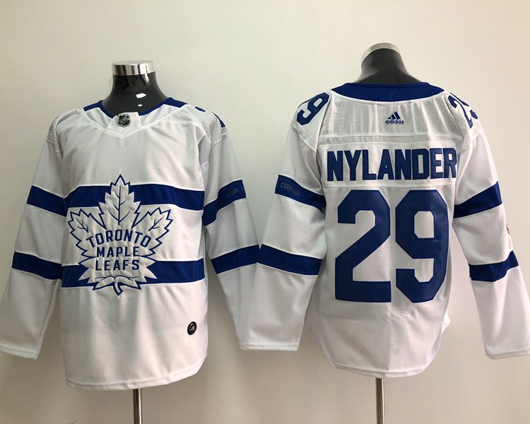Men's Toronto Maple Leafs William Nylander #29 White Jersey