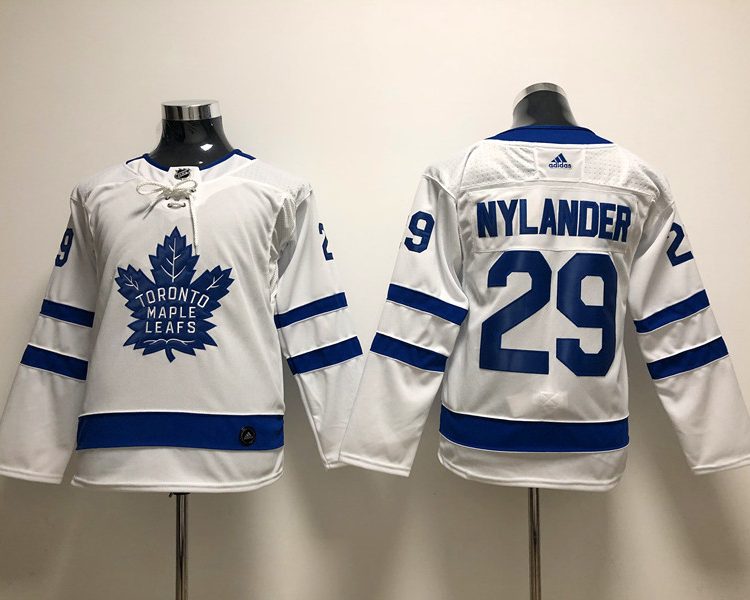 Men's Toronto Maple Leafs William Nylander #29 White Jersey