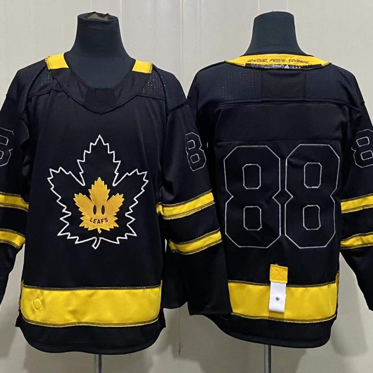 Men's Toronto Maple Leafs William Nylander #88 Black Jersey