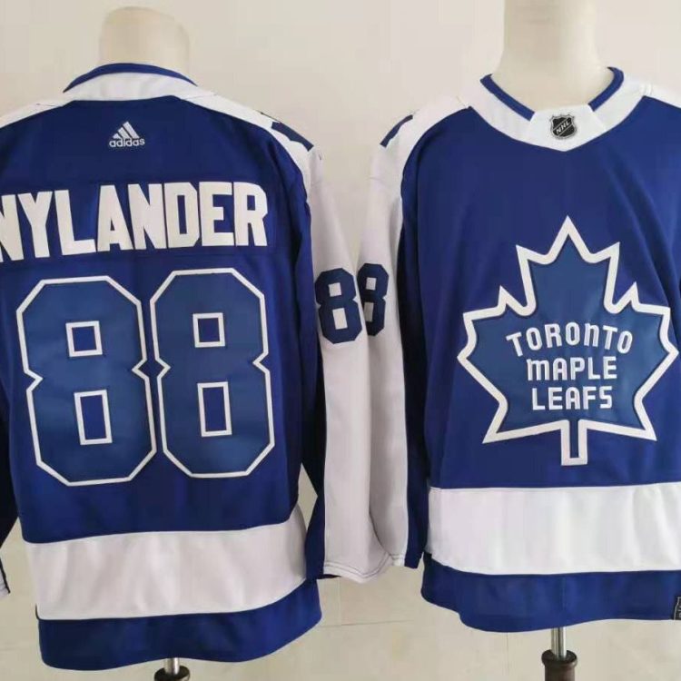 Men's Toronto Maple Leafs William Nylander #88 Blue Jersey