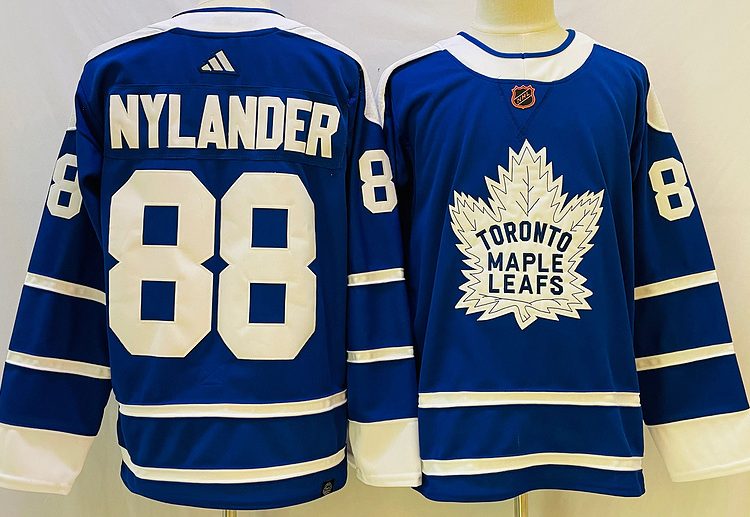 Men's Toronto Maple Leafs William Nylander #88 Blue Jersey