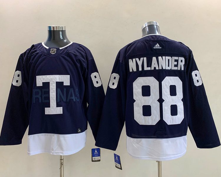 Men's Toronto Maple Leafs William Nylander #88 Blue Jersey
