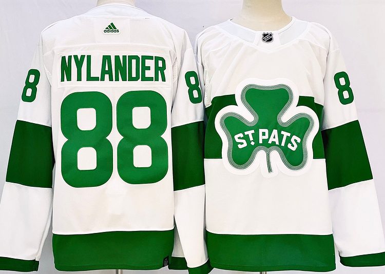 Men's Toronto Maple Leafs William Nylander #88 White Jersey