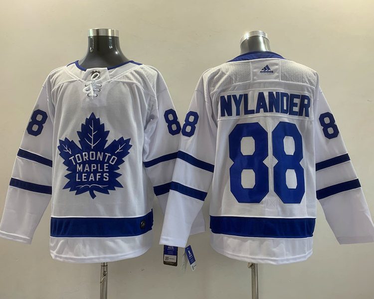 Men's Toronto Maple Leafs William Nylander #88 White Jersey