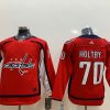 Men's Washington Capitals Braden Holtby #70 Red Breakaway Home Jersey