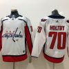 Men's Washington Capitals Braden Holtby #70 White Home Breakaway Jersey
