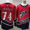 Men's Washington Capitals John Carlson #74 Red Home Breakaway Jersey