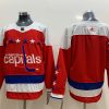 Men's Washington Capitals Red Breakaway Blank Jersey
