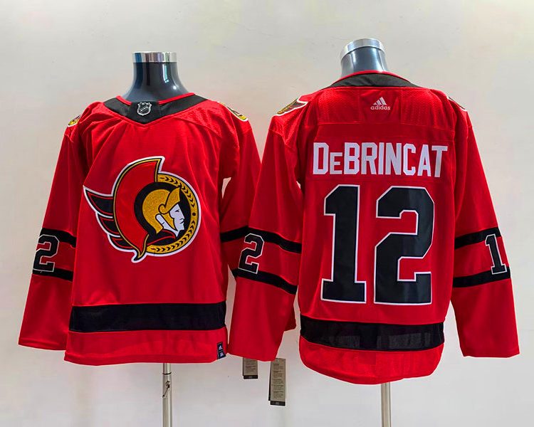 Men's Ottawa Senators Alex DeBrincat #12 Red Jersey