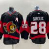 Men's Ottawa Senators Claude Giroux #28 Black Jersey