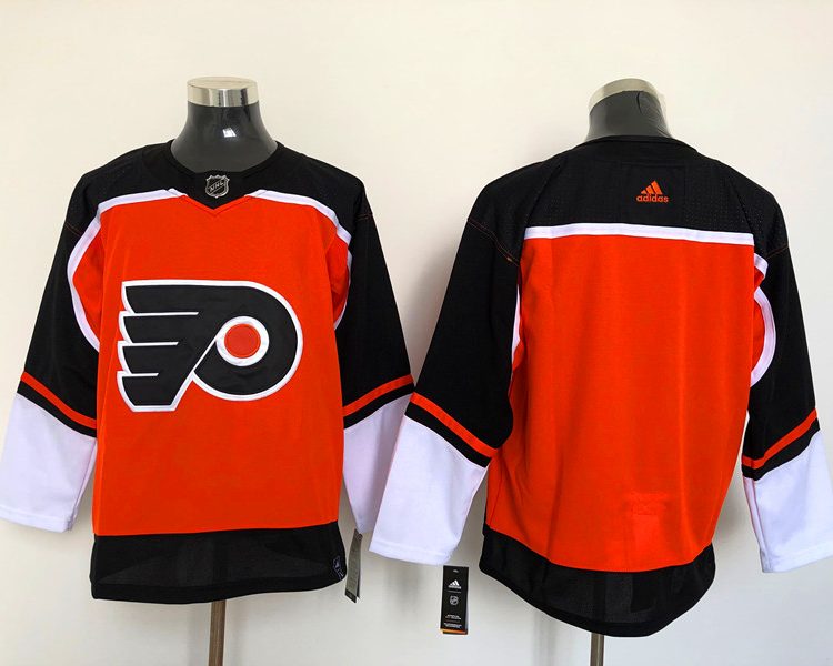 Men's Philadelphia Flyers Burnt Orange Blank Jersey