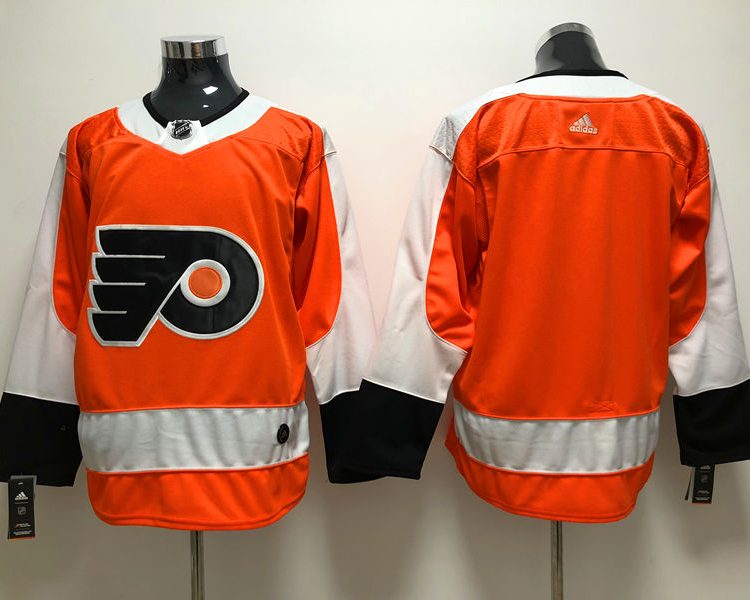 Men's Philadelphia Flyers Burnt Orange Home Premier Breakaway Blank Jersey