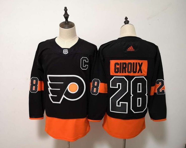 Men's Philadelphia Flyers Claude Giroux #28 Black Jersey