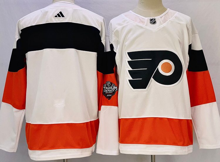 Men's Philadelphia Flyers White Blank jersey