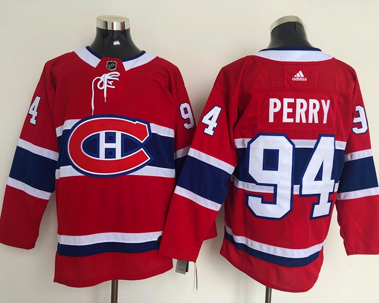 Men's Montreal Canadiens Corey Perry #94 Red Jersey