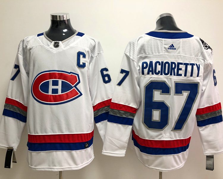 Men's Montreal Canadiens Max Pacioretty #67 White Jersey