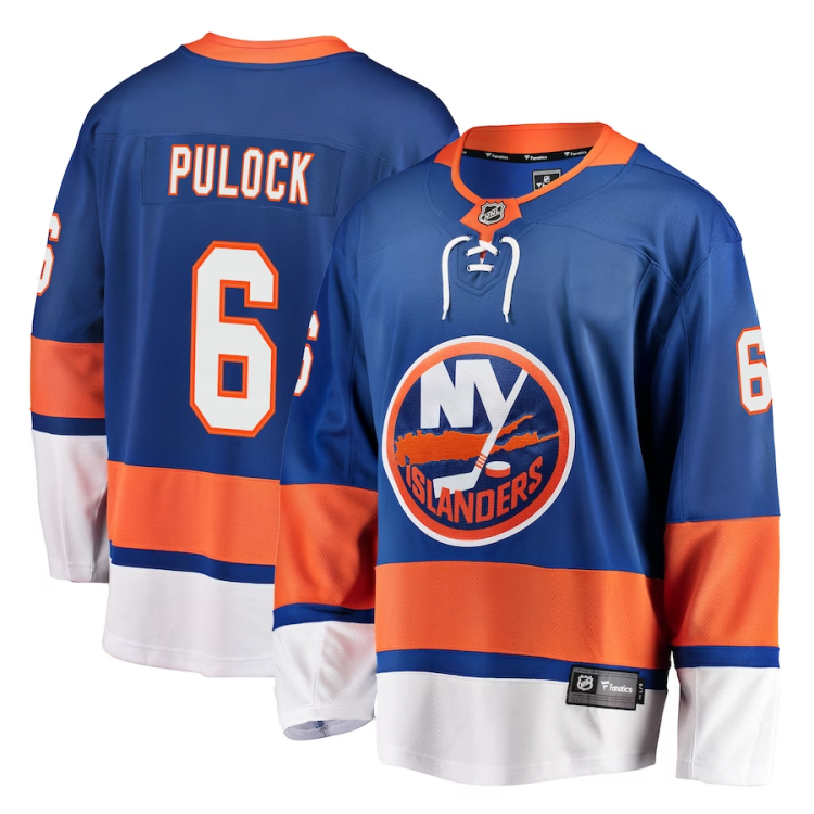 Men's New York Islanders Ryan Pulock #6 Royal Jersey