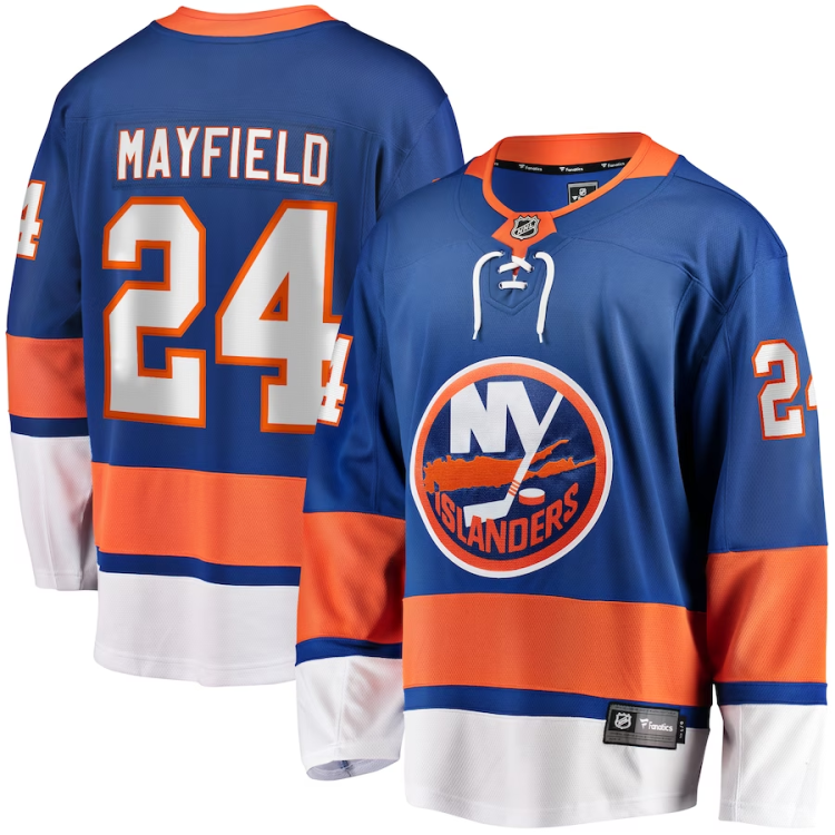 Men's New York Islanders Scott Mayfield #24 Royal Jersey