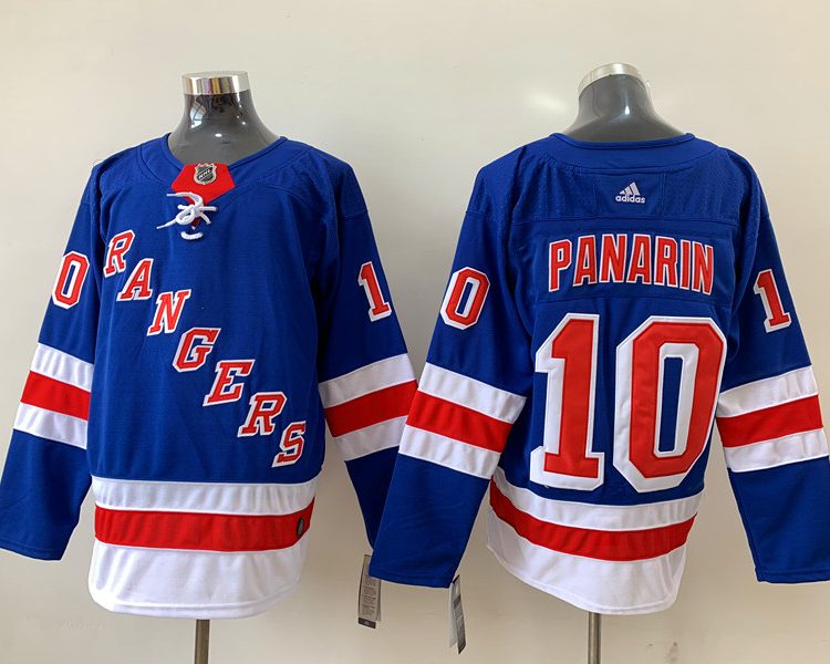 Men's New York Rangers Artemi Panarin #10 Blue Jersey
