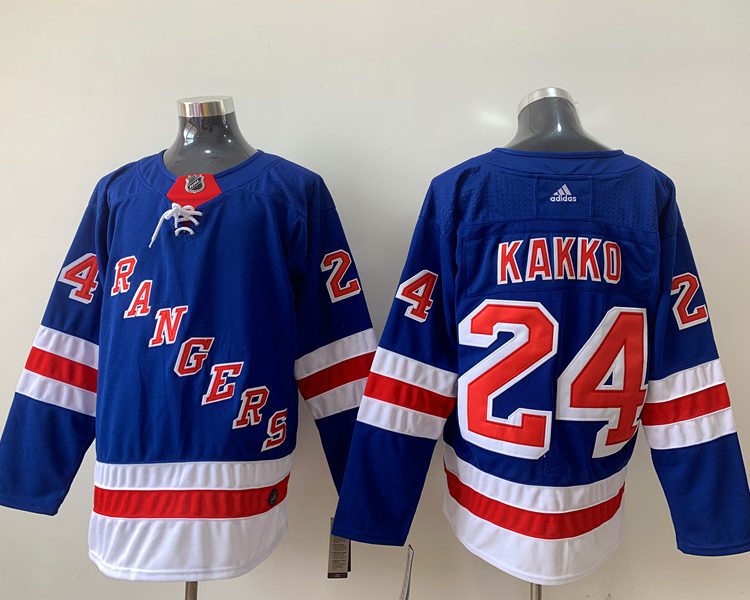 Men's New York Rangers Kaapo Kakko #24 Blue Jersey