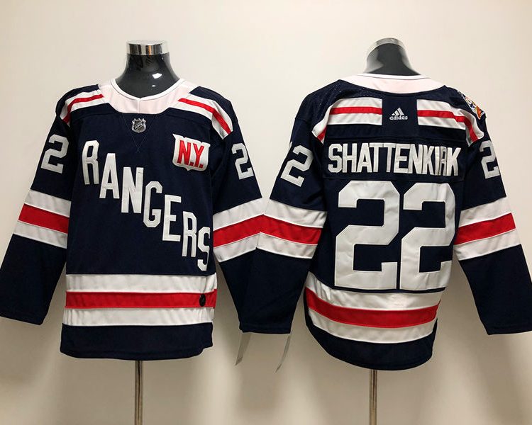 Men's New York Rangers Kevin Shattenkirk #22 Navy Jersey