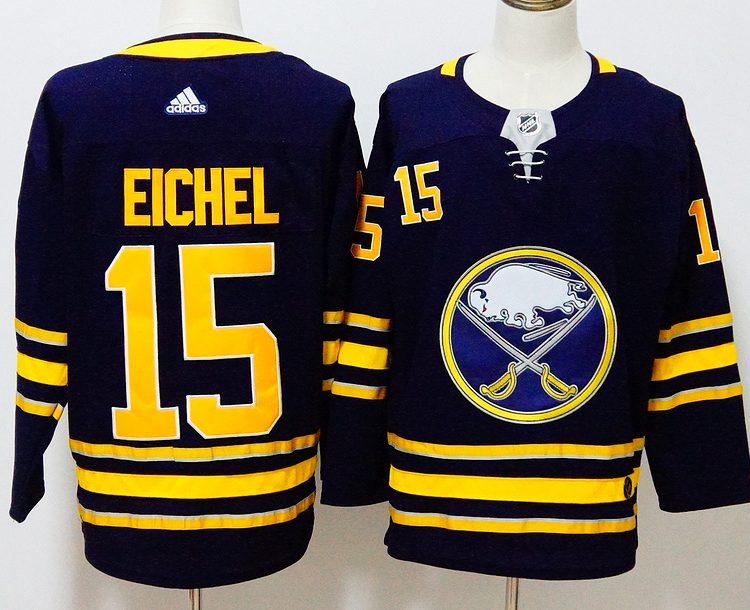 Men's Buffalo Sabres Jack eichel #15 Navy Jersey