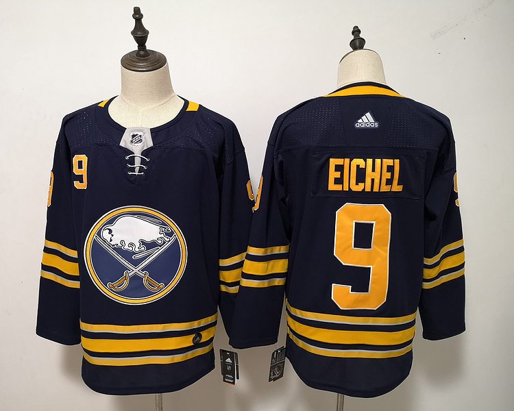 Men's Buffalo Sabres Jack Eichel #9 Navy Jersey