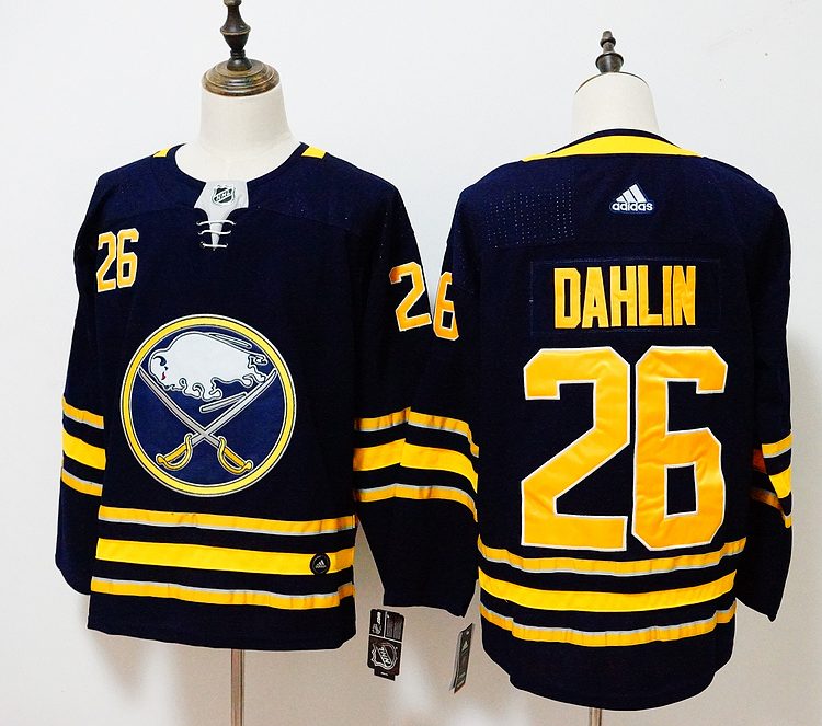 Men's Buffalo Sabres Rasmus Dahlin #26 Navy Jersey