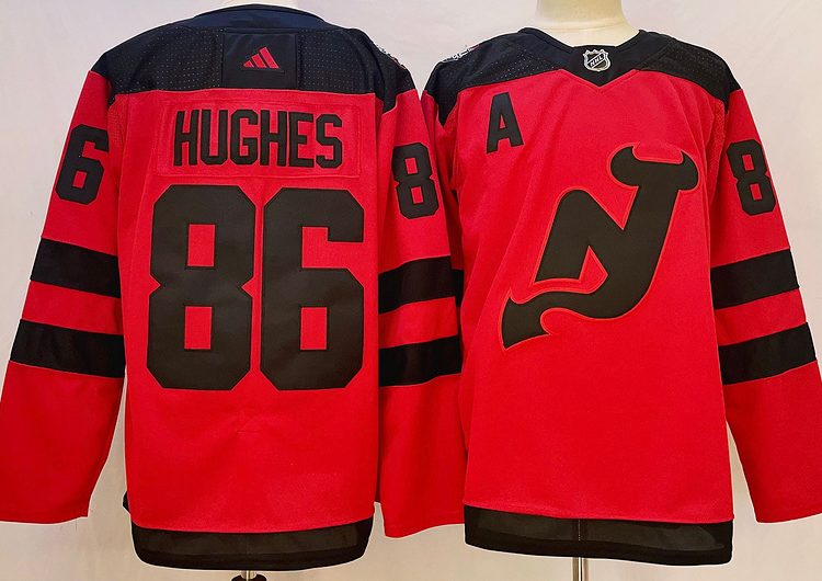 Men's New Jersey Devils Chris Kreider #86 Red jersey