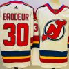 Men's New Jersey Devils Martin Brodeur #30 White jersey