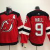 Men's New Jersey Devils Taylor Hall #9 Red Jersey
