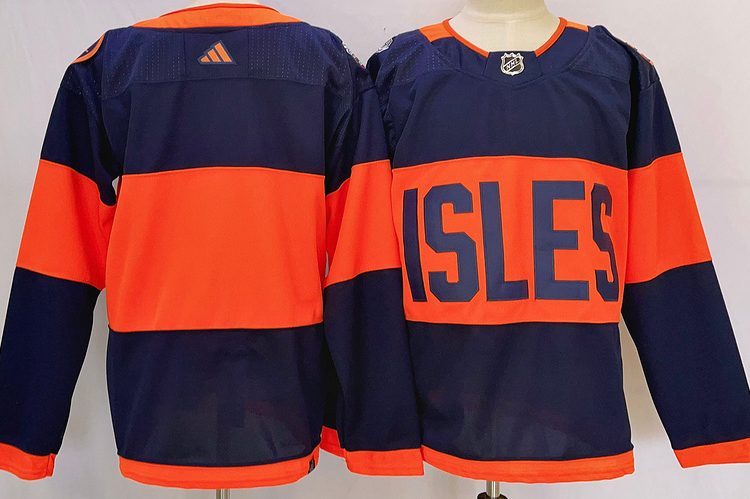 Men's New York Islanders Blue Blank jersey