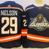 Men's New York Islanders Brock Nelson #29 Blue jersey