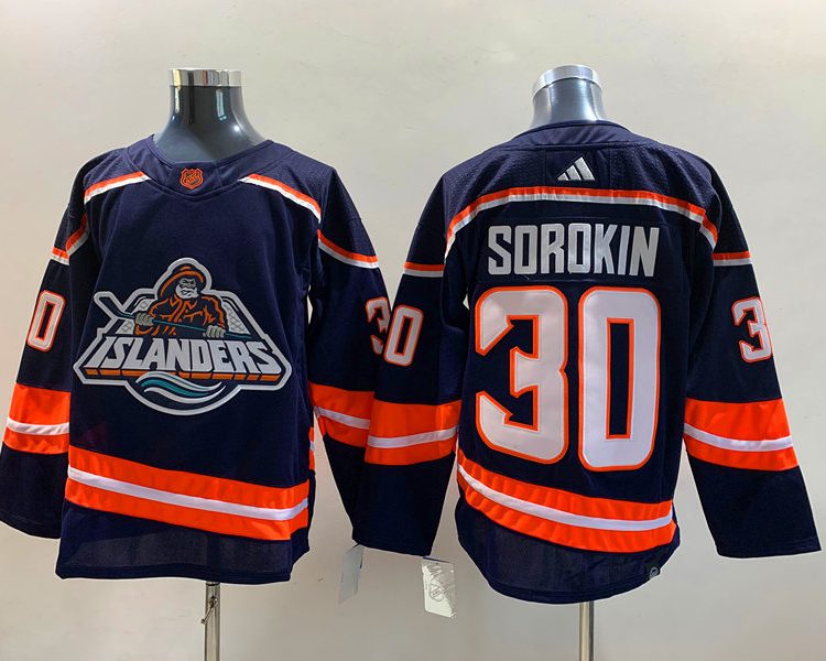 Men's New York Islanders Ilya Sorokin #30 Royal Jersey