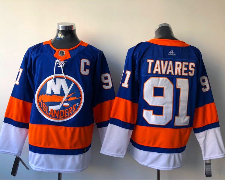 Men's New York Islanders John Tavares #91 Royal Jersey