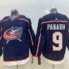 Men's Columbus Blue Jackets Artemi Panarin #9 Navy Home Breakaway Jersey