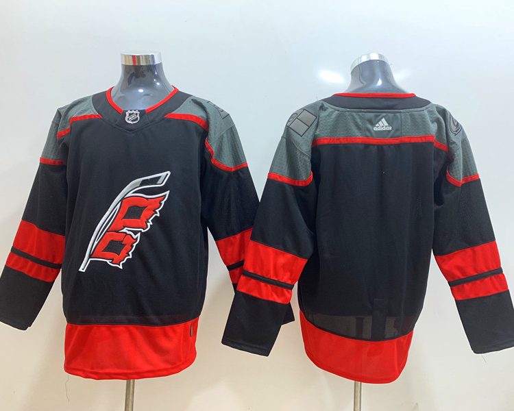 Men's Carolina Hurricanes Black Home Primegreen Authentic Blank Jersey