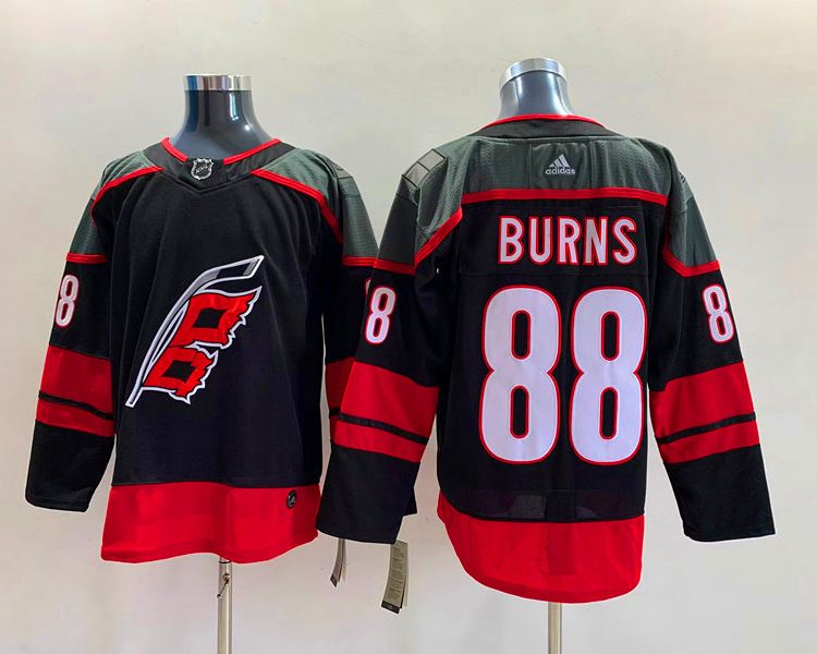 Men's Carolina Hurricanes Brent Burns #88 Black Jersey