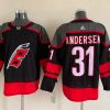 Men's Carolina Hurricanes Frederik Andersen #31 Black Jersey