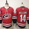 Men's Carolina Hurricanes Justin Williams #14 Red Home Breakaway Jersey