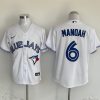 Men's Toronto Blue Jays Alek Manoah #6 White Home Limited Jersey
